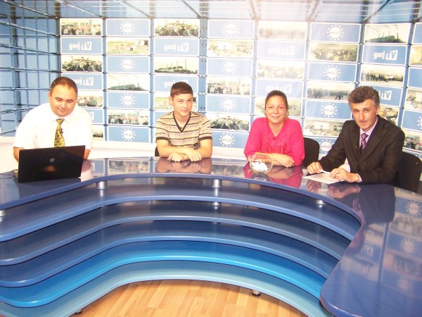 Adriana Brănescu la emisiune Adriana Brănescu la emisiune