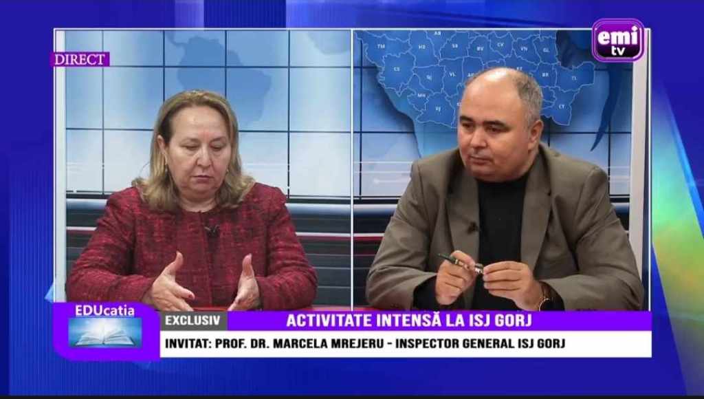 Prof.dr. Marcela Mrejeru la&nbsp;EDUCAȚIA!