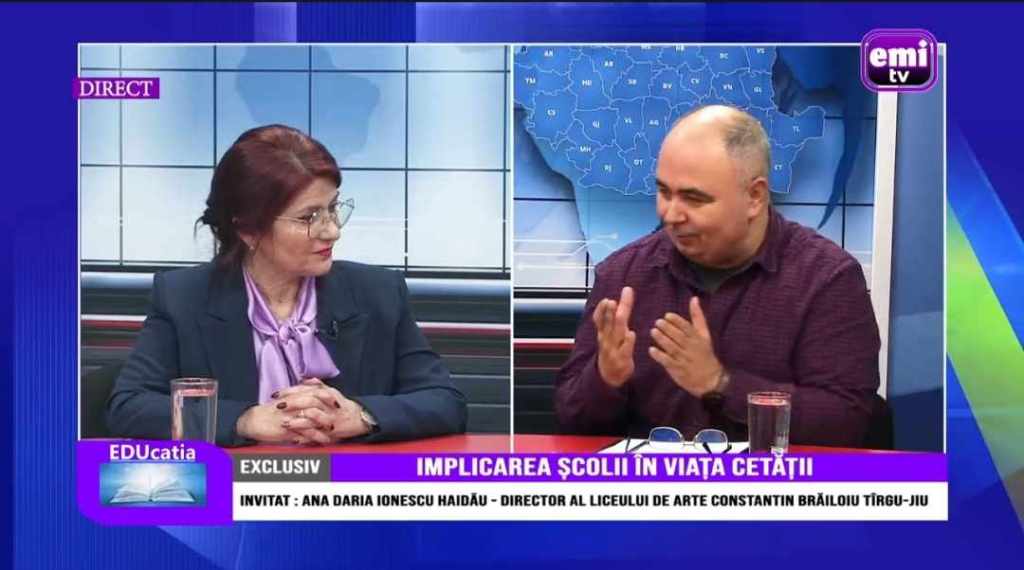 EDUCAȚIA: ANA DARIA IONESCU HAIDĂU, DIRECTOR LICEUL DE ARTE ”CONSTANTIN BRĂILOIU”&nbsp;TG-JIU